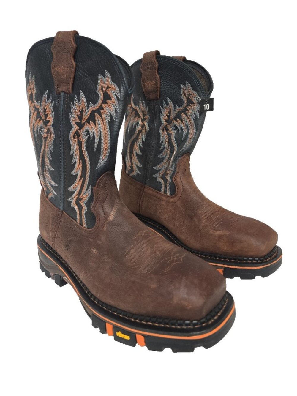 Cody James Men's Decimator 11" Composite Toe Western Work Boot BCJOSPW116 10D